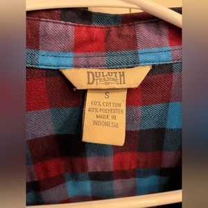Duluth trading company, women’s flannel